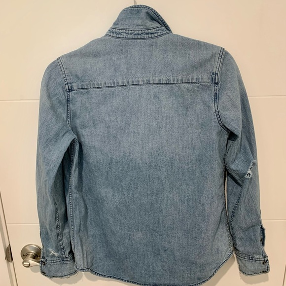 ‼️LUCKY BRAND ReMADE DENIM SHIRT SPECIAL EDITION‼️ - Picture 6 of 8